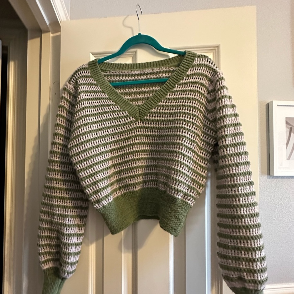 vintage striped sweater